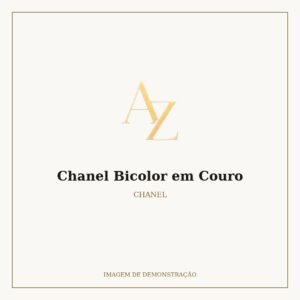 Chanel Bicolor em Couro