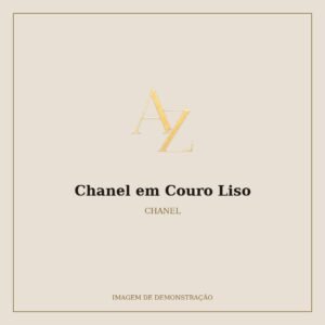 Chanel em Couro Liso