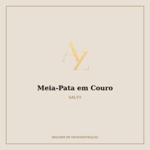 Meia-Pata em Couro