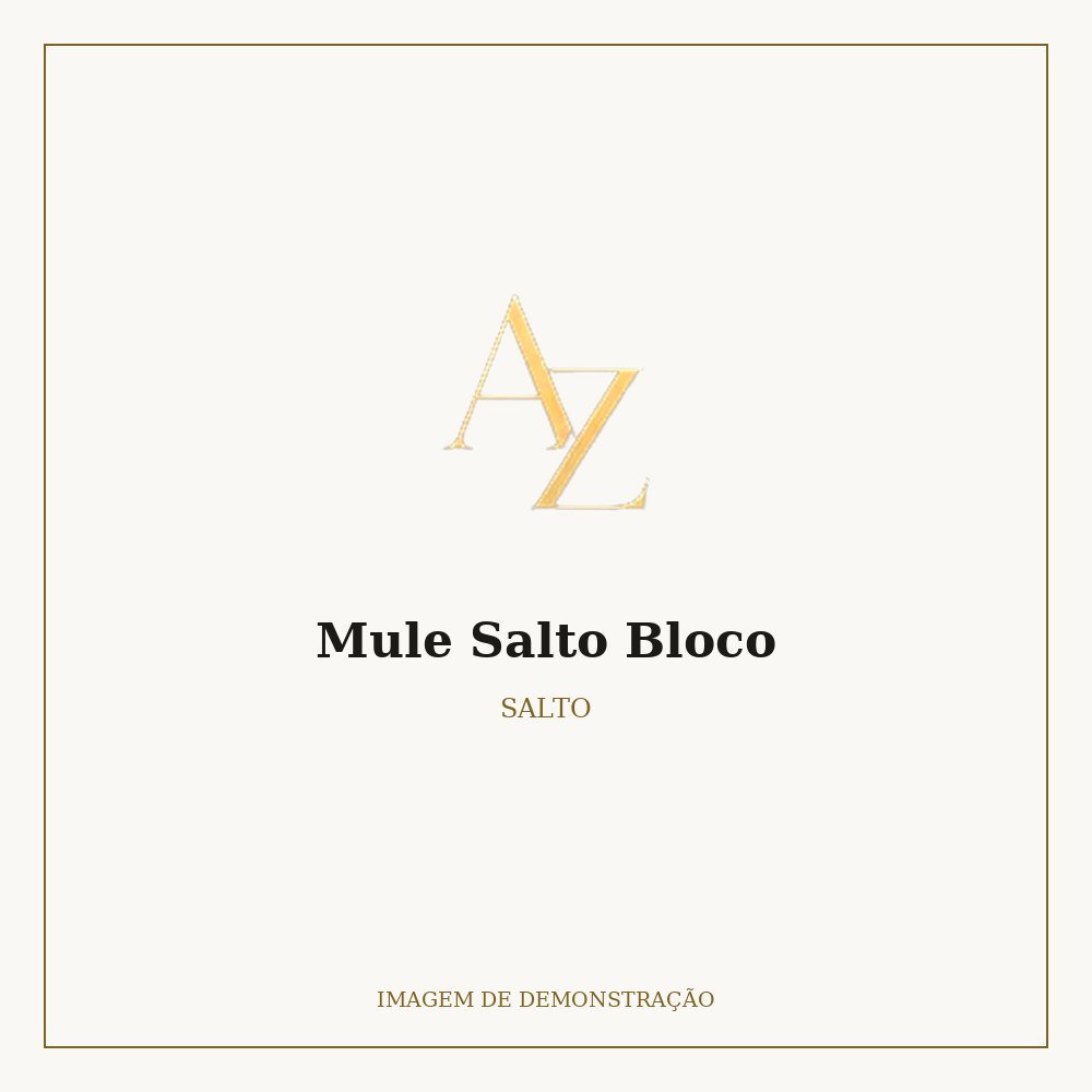 Mule Salto Bloco
