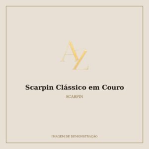 Scarpin Clássico em Couro